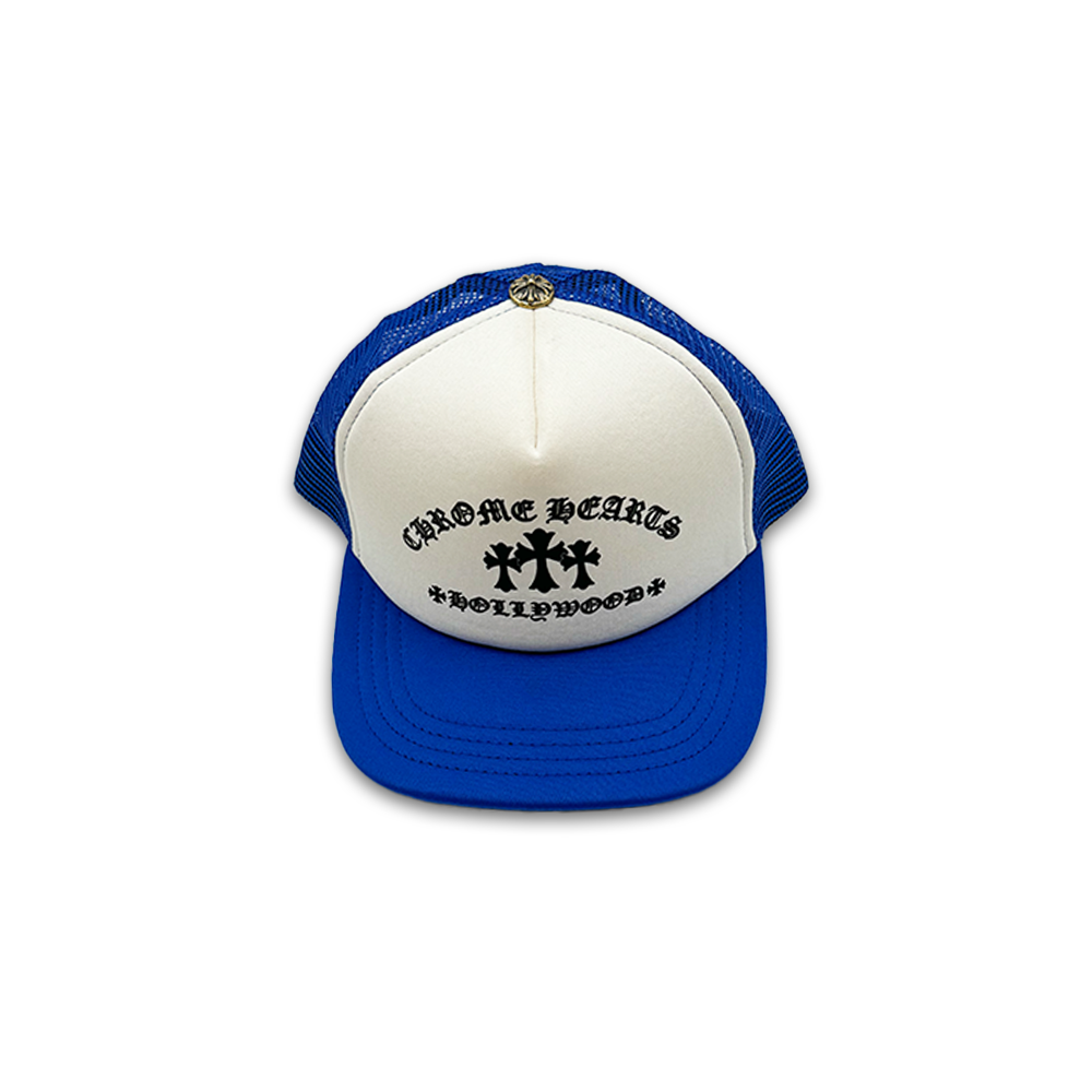 Chrome Hearts Trucker Hat 'Blue King Taco'