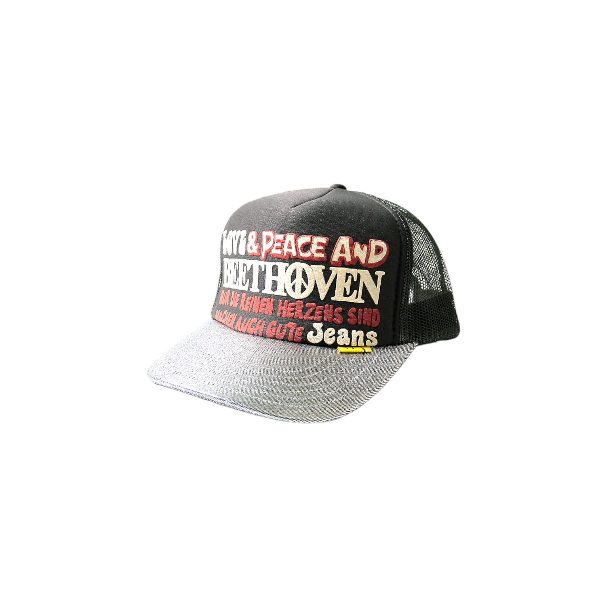 Kapita Love & Peace And Beethoven Truck Cap 'Charcoal Grey/Silver'