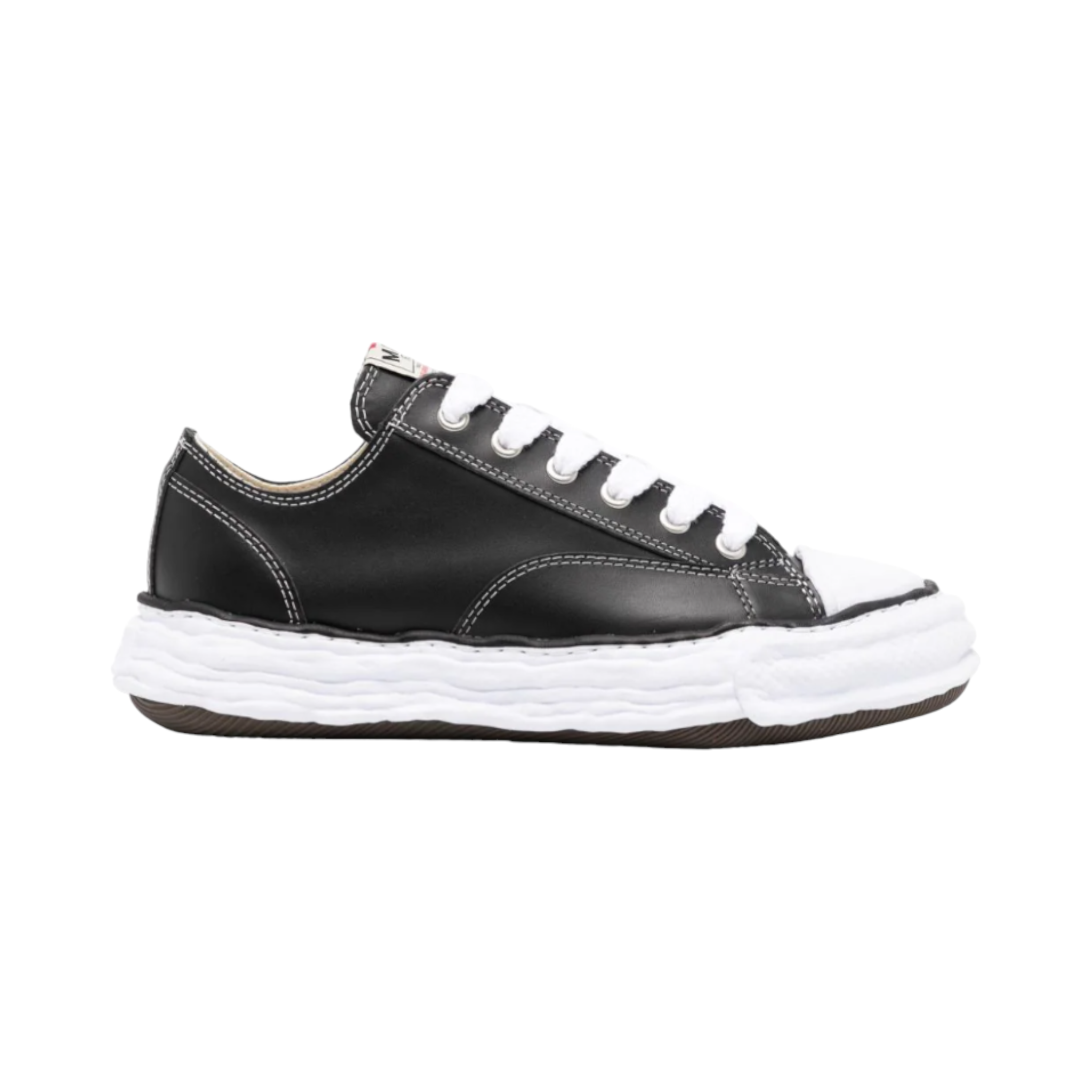 Maison Mihara Yasuhiro Peterson OG Sole Leather Low 'Black' – The Gallery  Boutique
