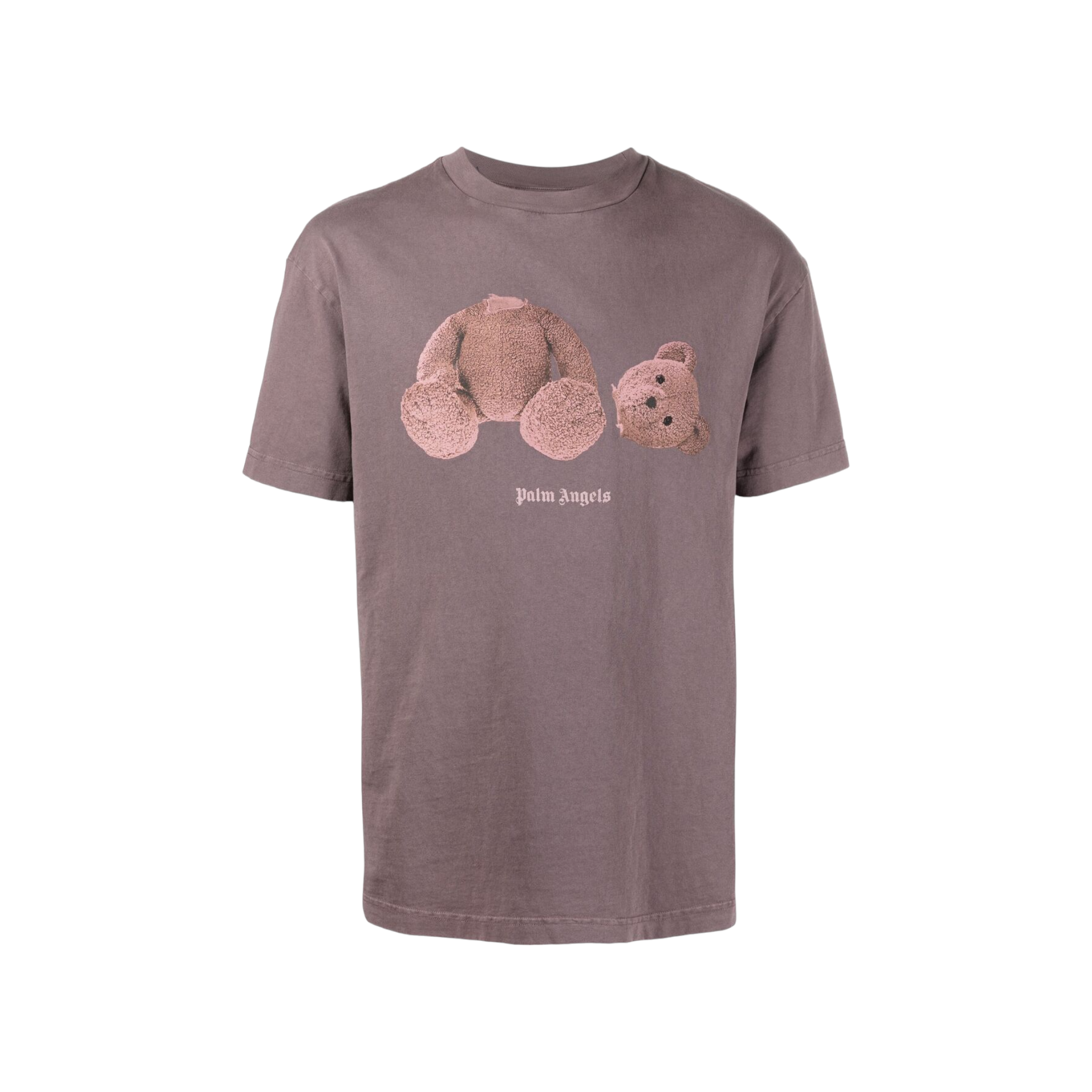 Palm Angels Teddy Bear Tee 'Grape/Brown' – The Gallery Boutique