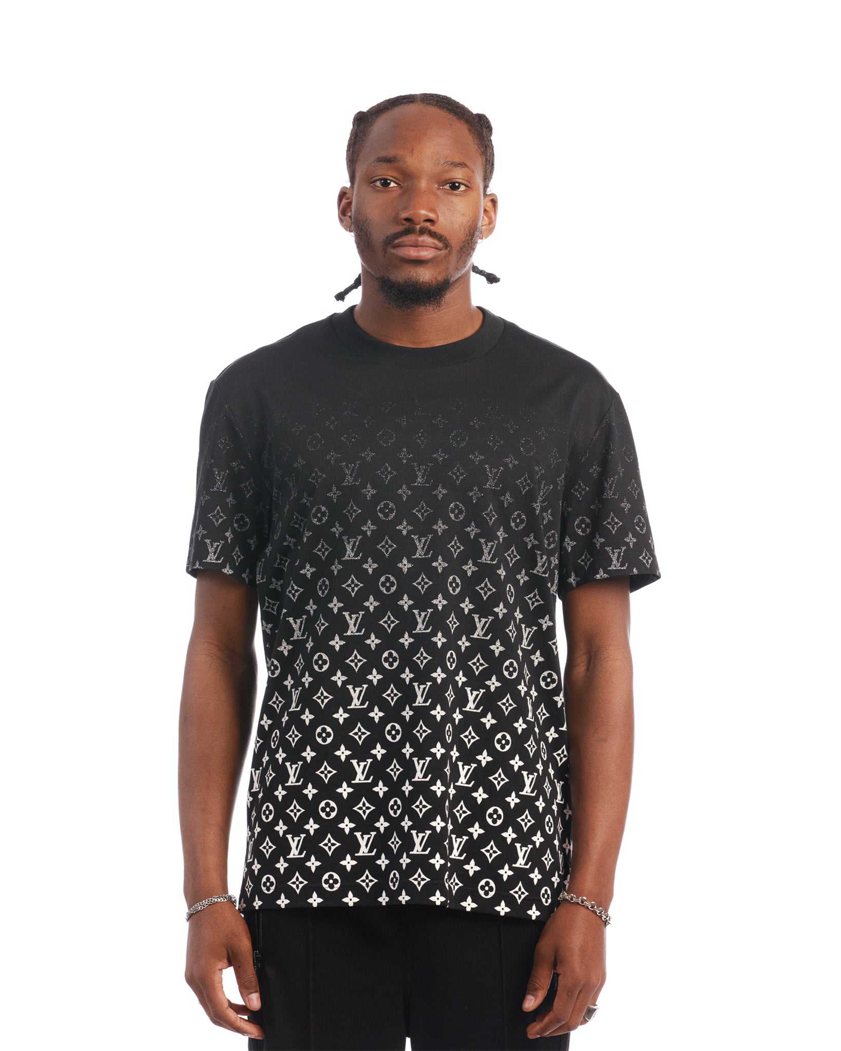 Louis Vuitton LVSE Monogram Gradient T-Shirt 'Black/White' – The