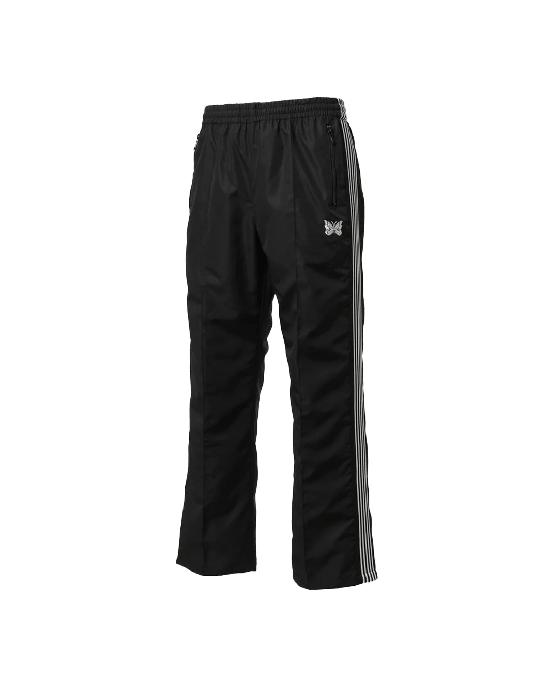 Needles x EmptyRoom Poly Taffeta Track Pants 'Black/White'