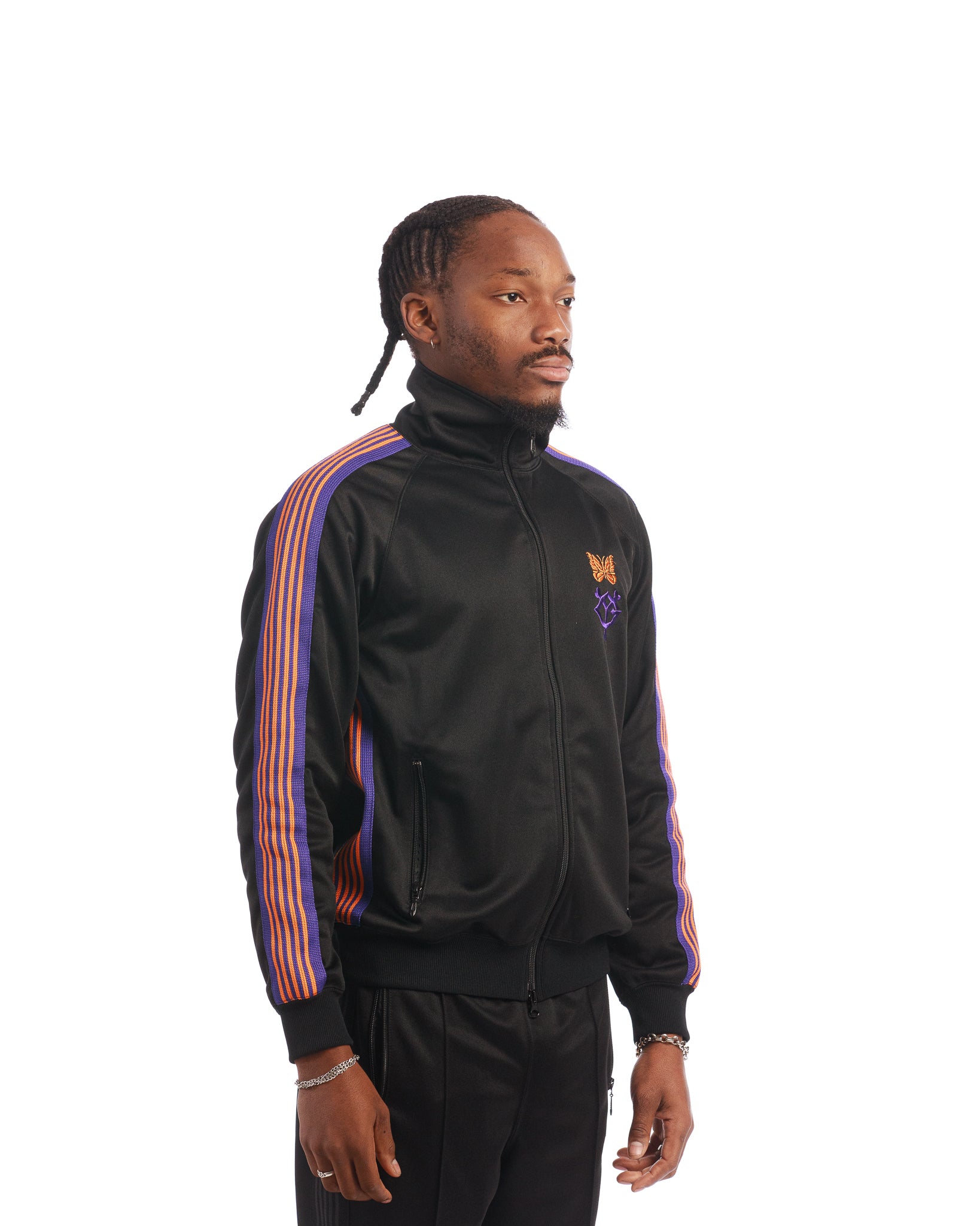 Needles Track Jacket x Tokyo Giants Orange Purple The Gallery