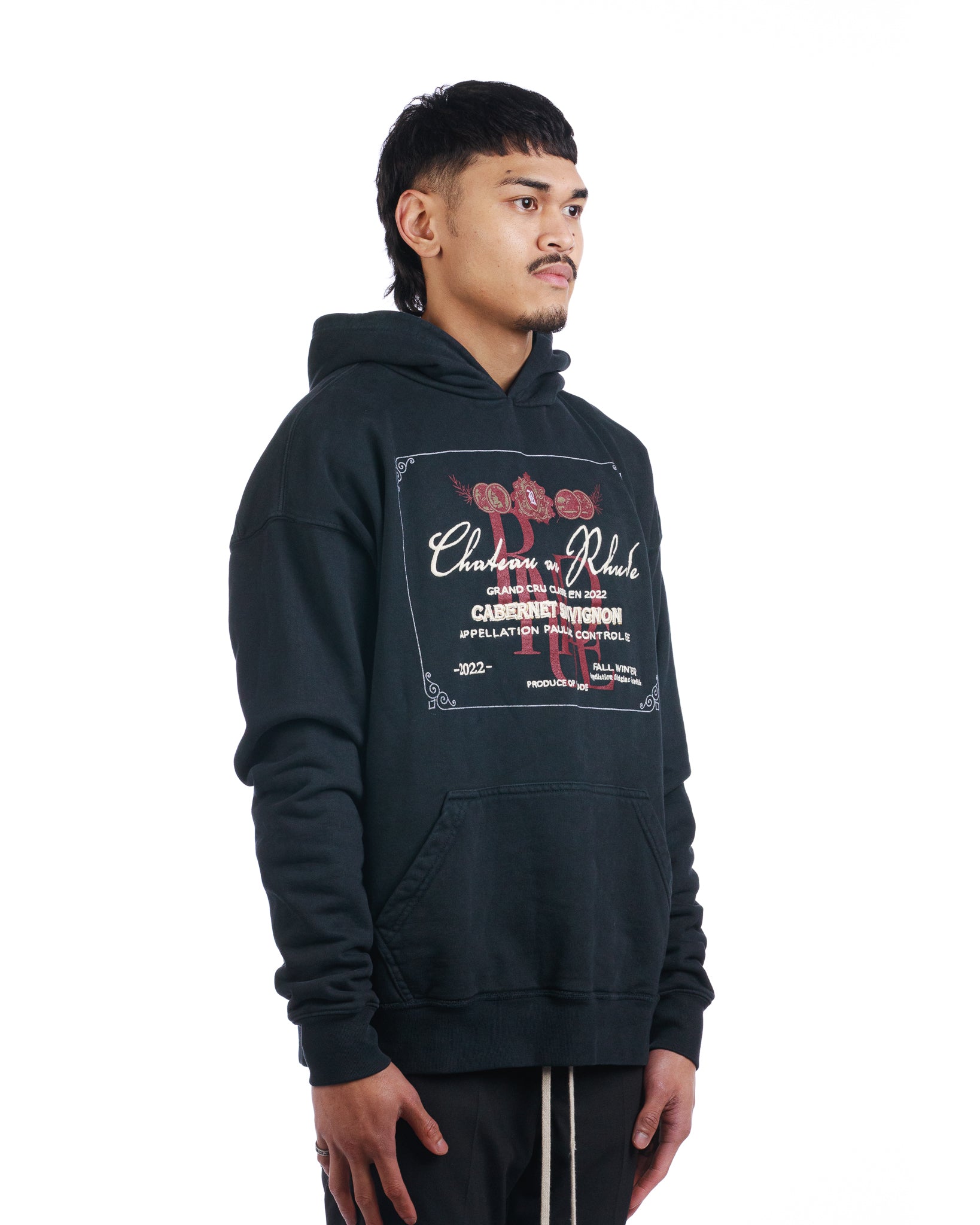 Rhude Chateau De Rhude Hoodie 'Black'