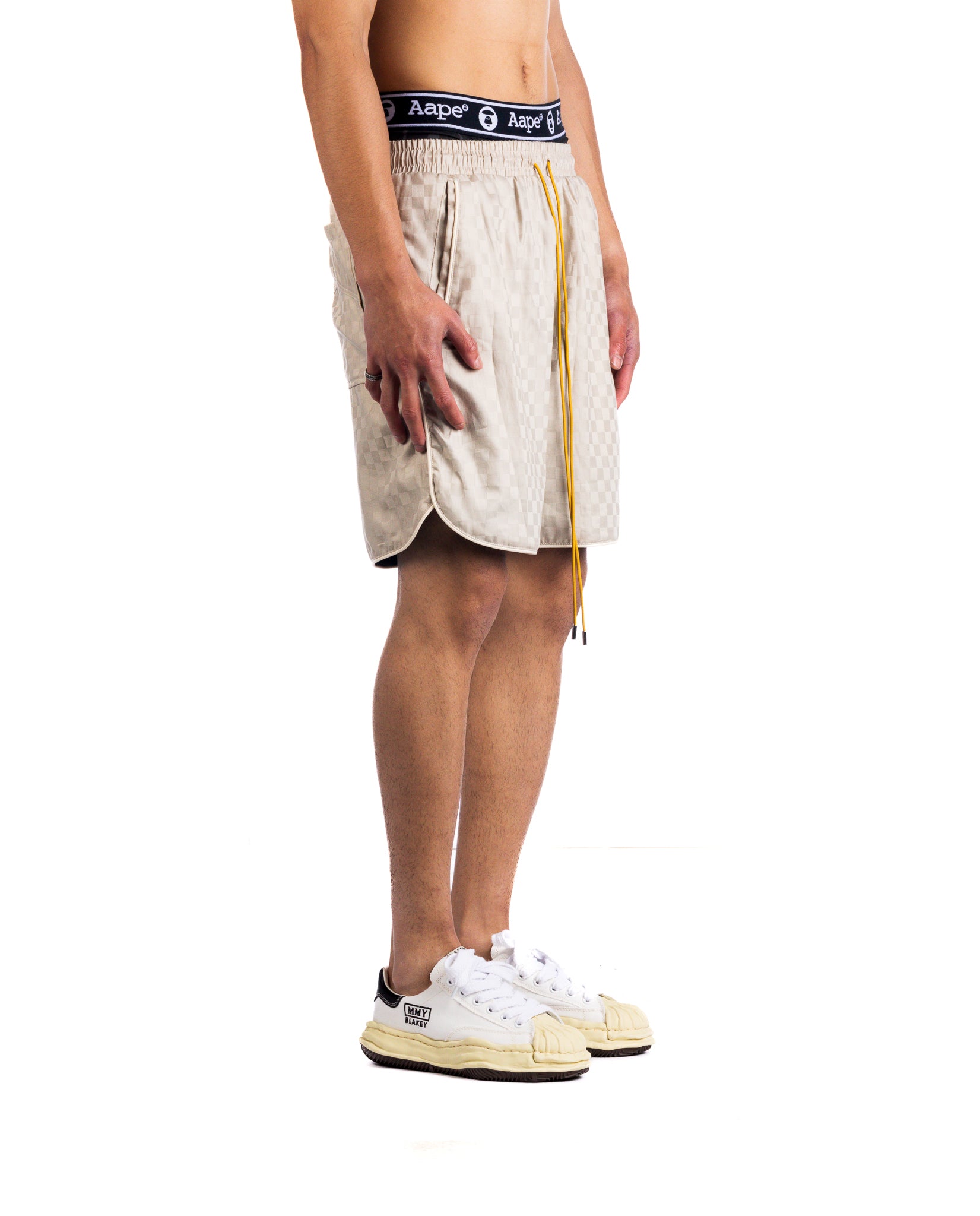 Checkered on sale basketball shorts