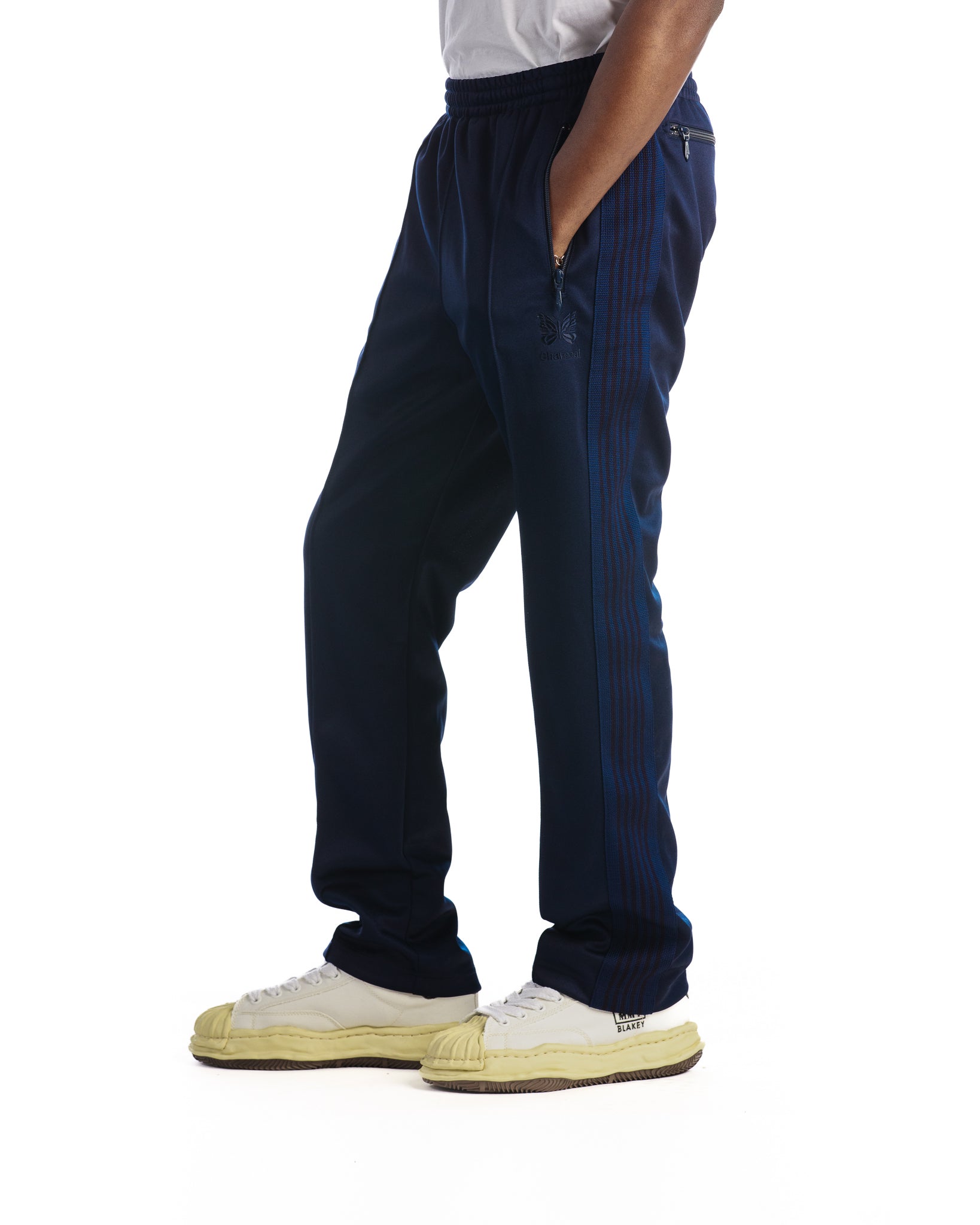 Narrow bottom track discount pants