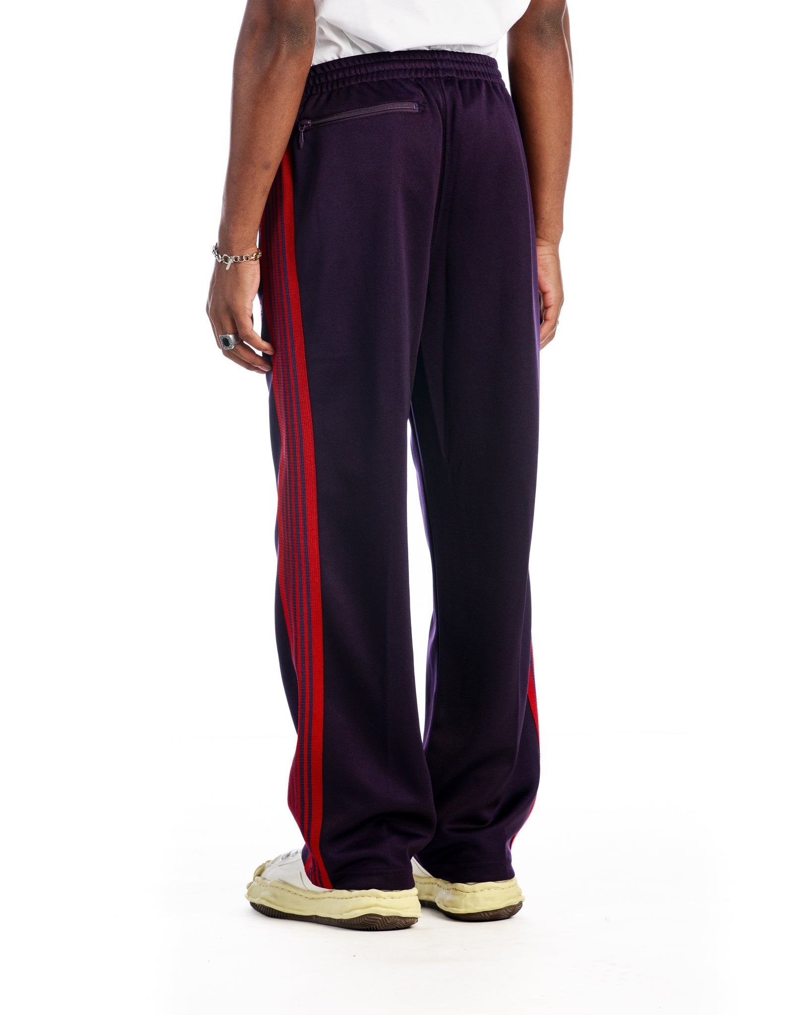 Needles Track Pants Narrow Poly Smooth 'Purple/Red' – Where