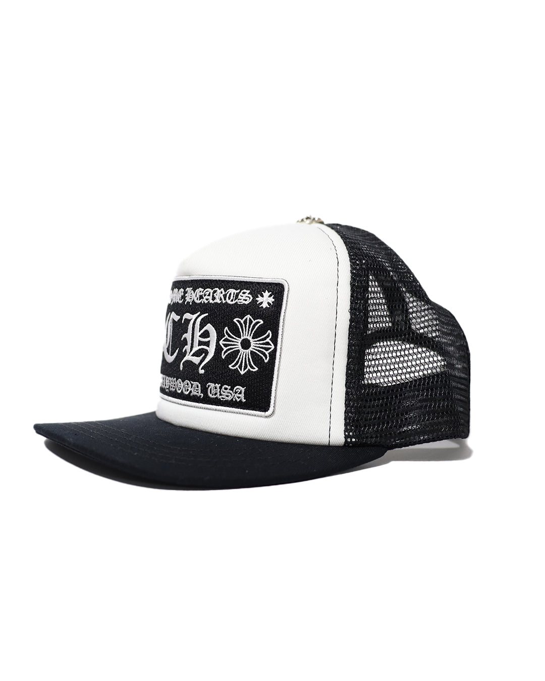 Chrome Hearts CH Hollywood Trucker Hat 'White' – The Gallery Boutique